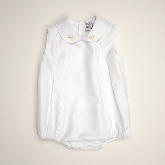 Petite Petal Pima Cotton Bubble Romper