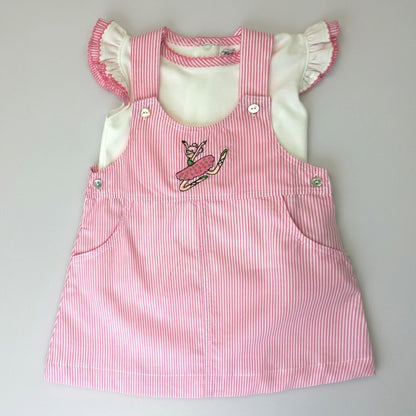 Pima Cotton Ballerina Overall Dress – Soft Baby & Toddler Dress