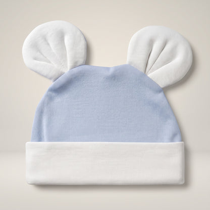 Pima Cotton Mouse Ears Baby Beanie