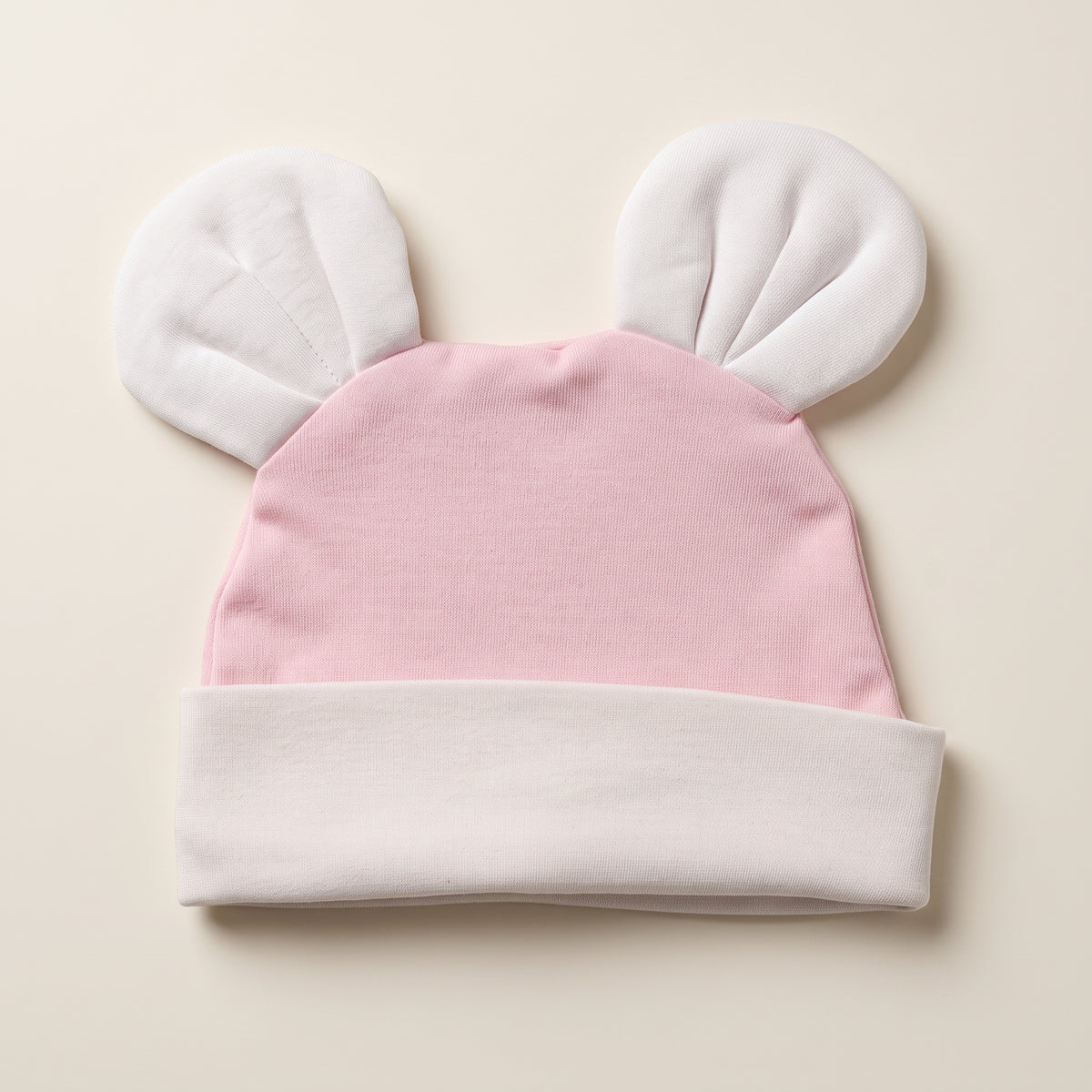 Pima Cotton Mouse Ears Baby Beanie