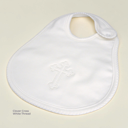 Pima Cotton Christening Bib