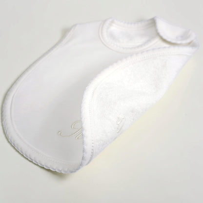 Pima Cotton Christening Bib