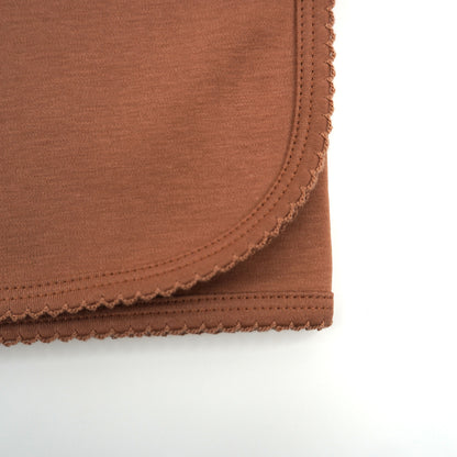 Solid Pima Cotton Baby Blanket