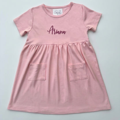 Pocket Pima Cotton Everyday Dress