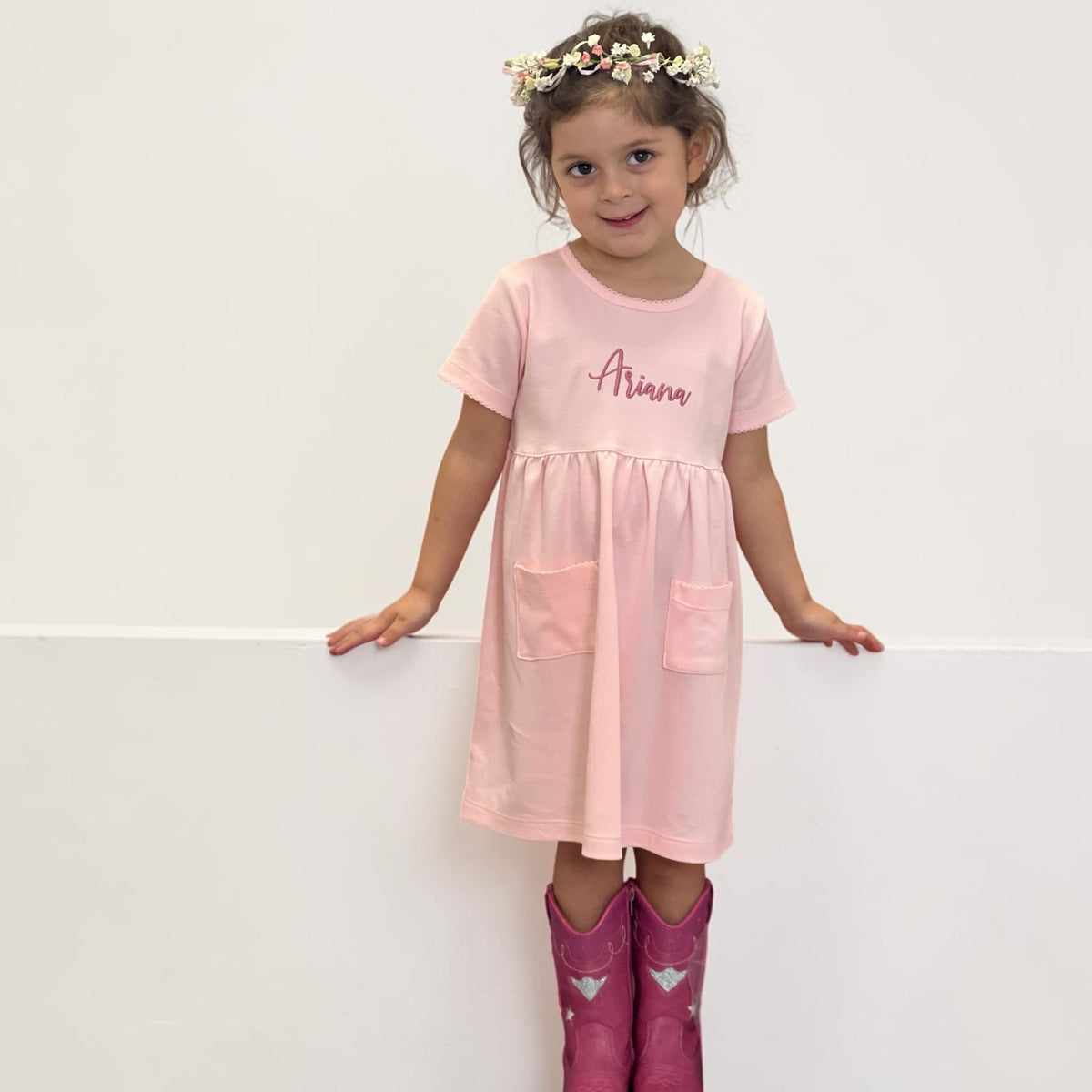 Pocket Pima Cotton Everyday Dress