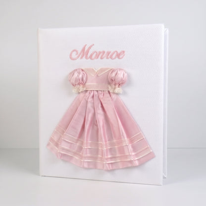 Silk Dress on Pique Cotton  – Baby Memory Book