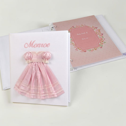 Silk Dress on Pique Cotton  – Baby Memory Book