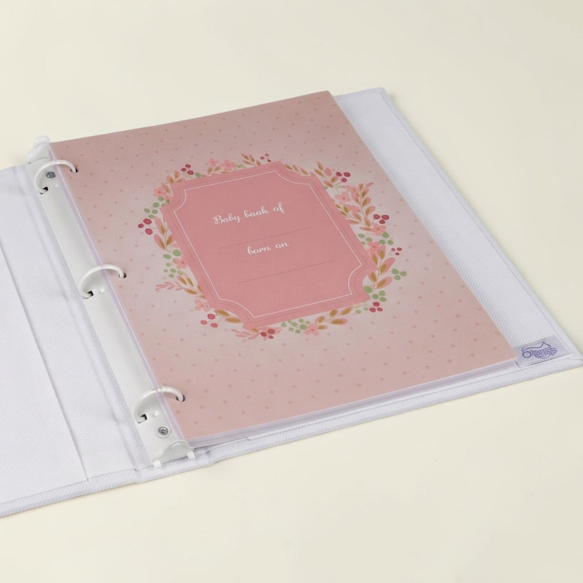 Silk Dress on Pique Cotton  – Baby Memory Book