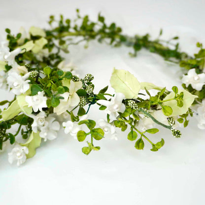 Porcelain Flowers Head Crown - Adult & Child Options