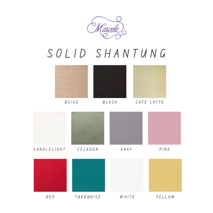 Solid Shantung – Medium Hardbound Album