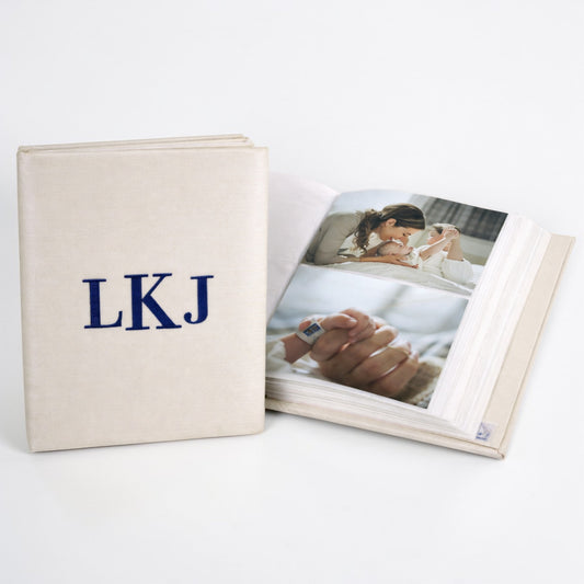 Solid Shantung – Medium Hardbound Album