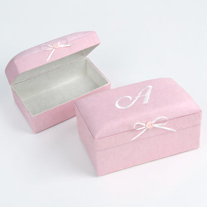 Solid Shantung – Small Baby Keepsake Box
