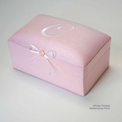 Solid Shantung – Small Baby Keepsake Box