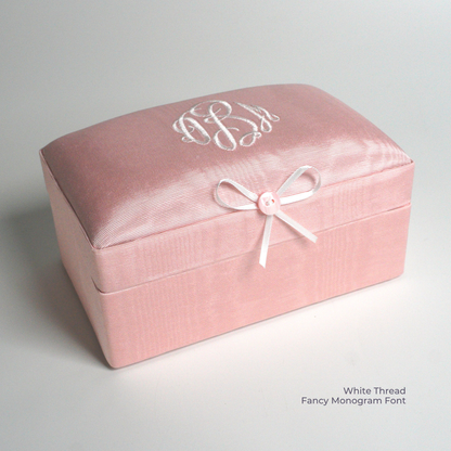 Solid Moiré – Small Baby Keepsake Box