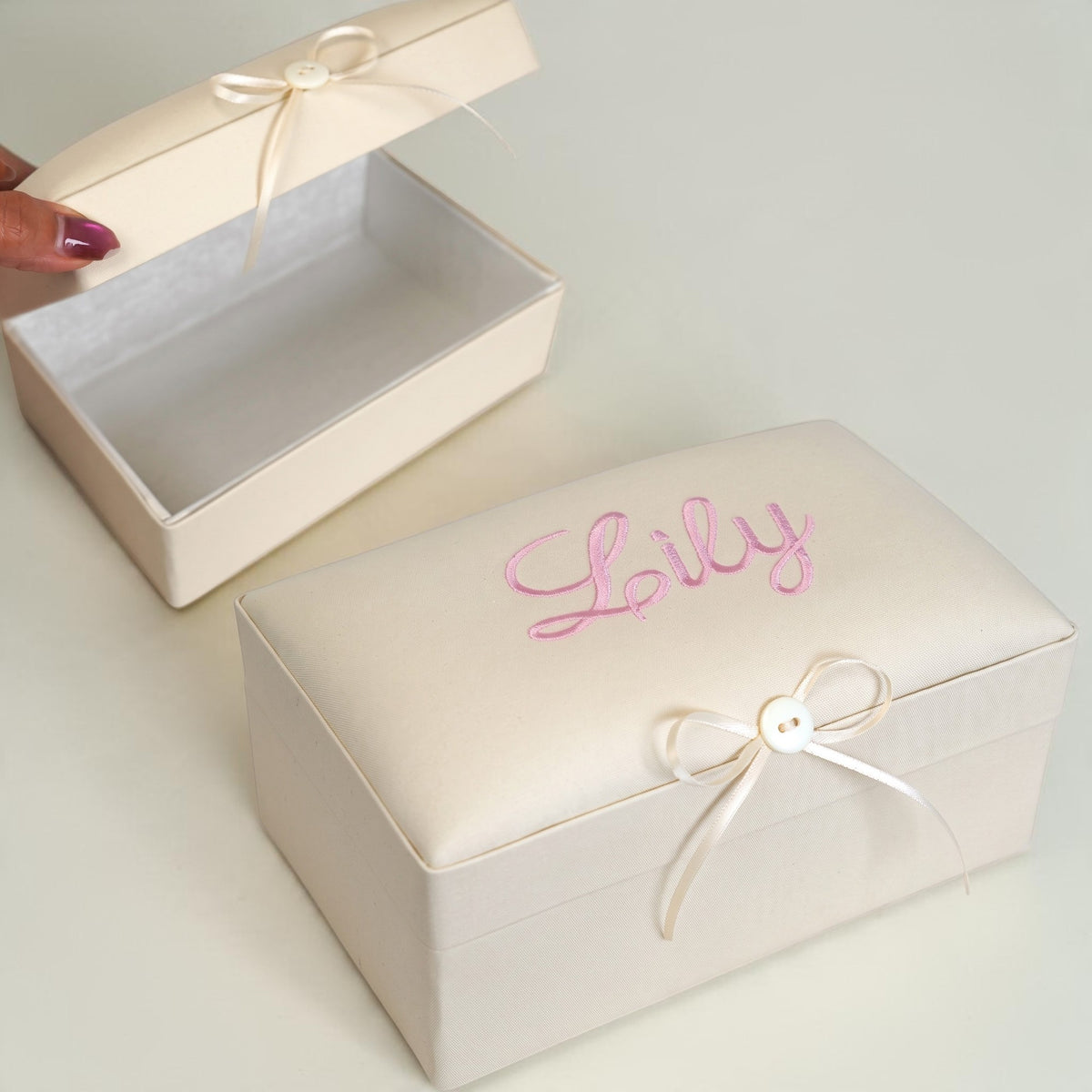 Cotton – Small Baby Keepsake Box
