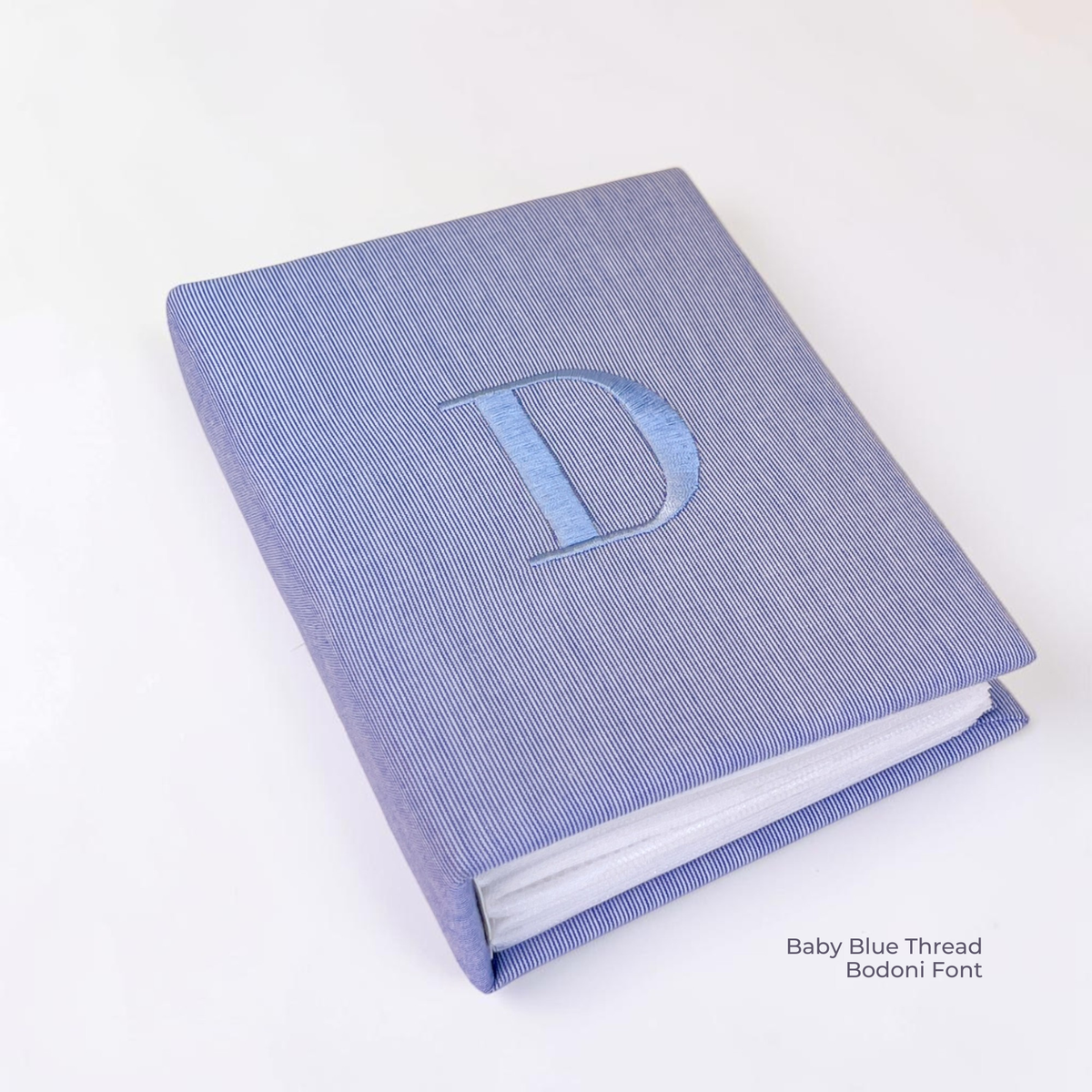 Micro Stripe Cotton - Small Hardbound Photo Album