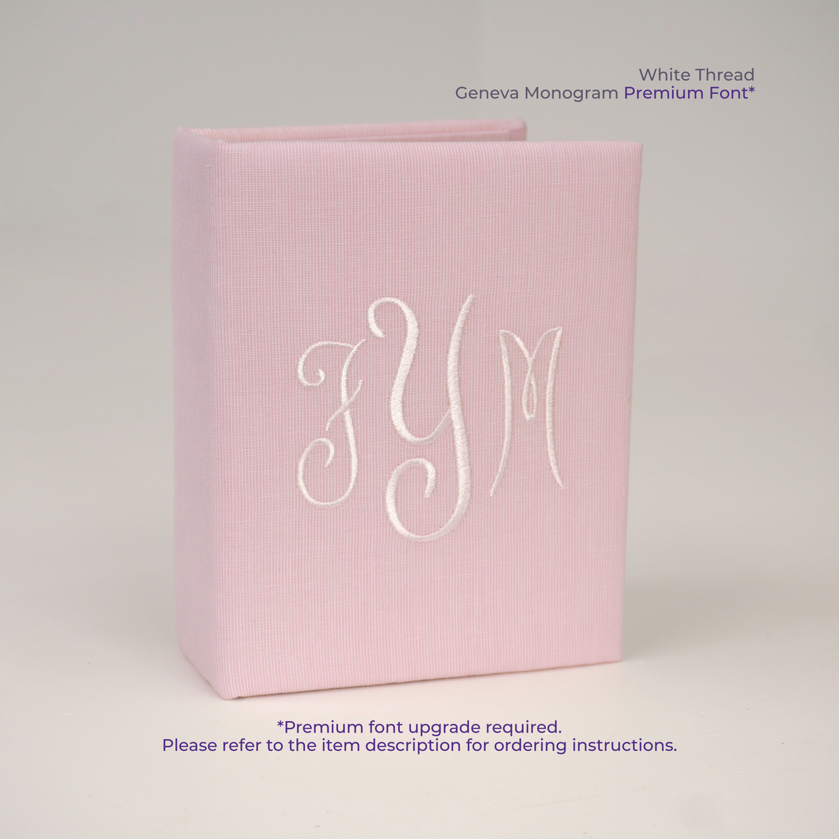 Micro Stripe Cotton - Small Hardbound Photo Album