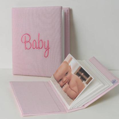 Micro Stripe Cotton - Small Hardbound Photo Album