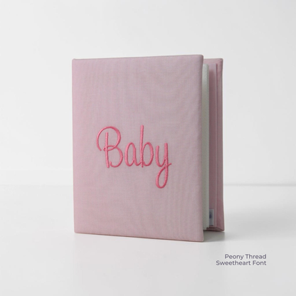 Micro Stripe Cotton - Small Hardbound Photo Album