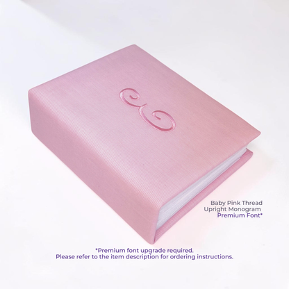 Micro Stripe Cotton - Small Hardbound Photo Album