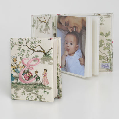Over the Moon Nursery Rhyme Toile – Small Hardbound Photo Album