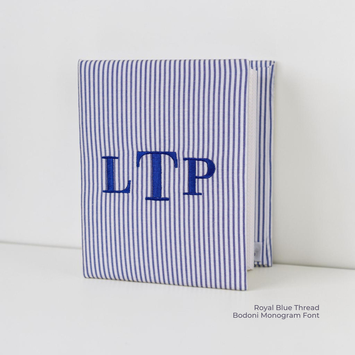 Seersucker Striped Cotton – Small Hardbound Photo Album