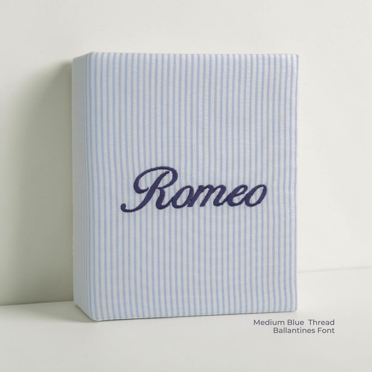 Seersucker Striped Cotton – Small Hardbound Photo Album
