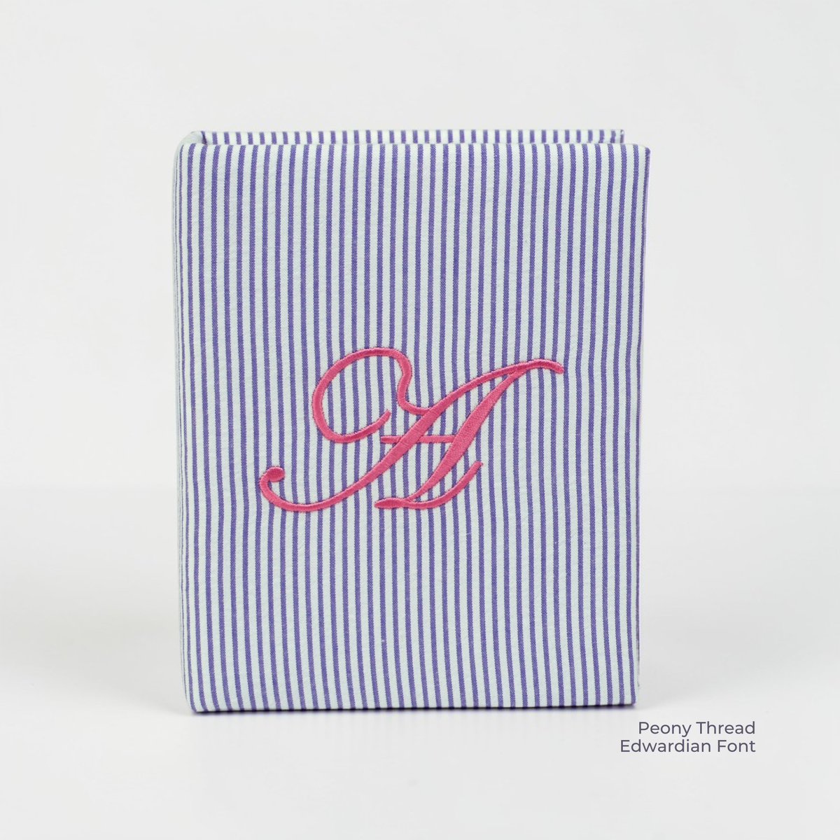 Seersucker Striped Cotton – Small Hardbound Photo Album
