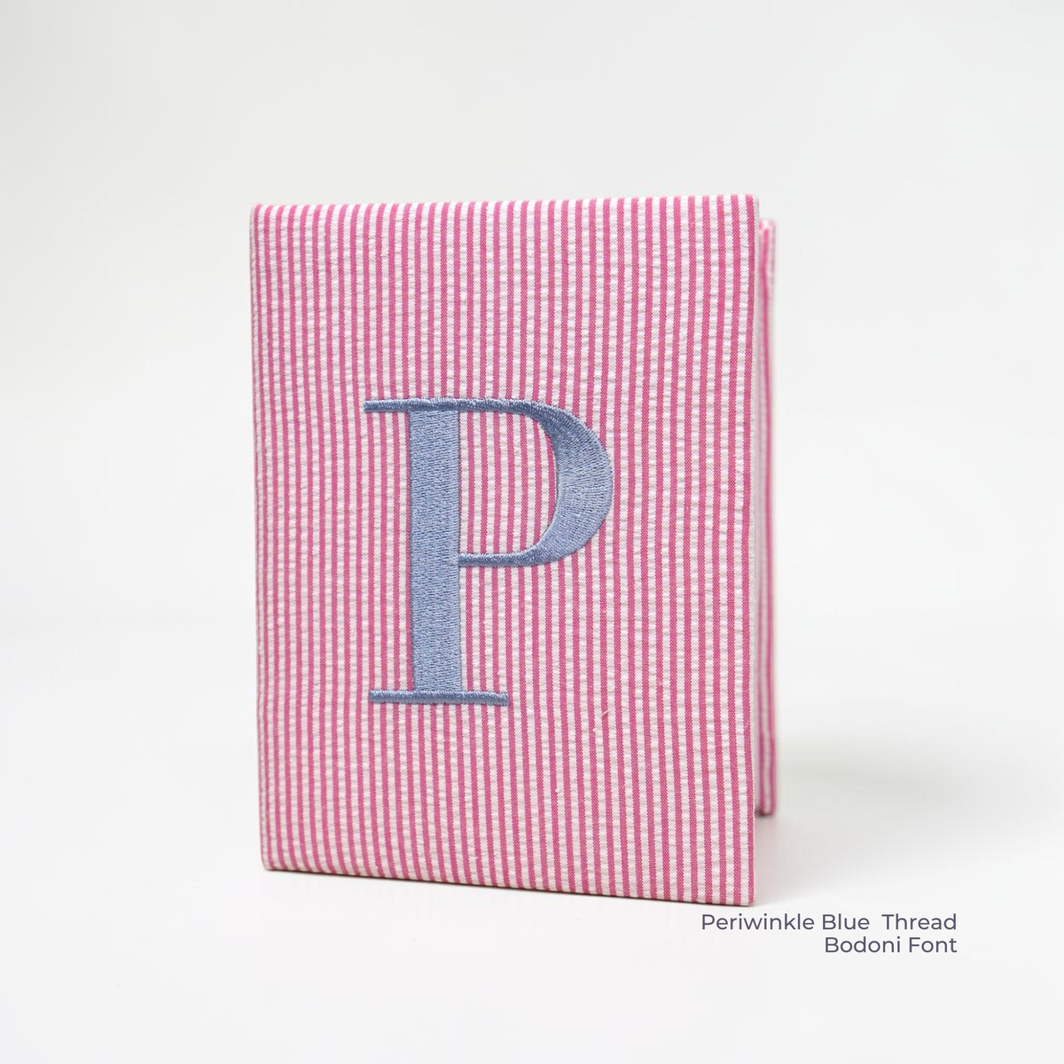 Seersucker Striped Cotton – Small Hardbound Photo Album