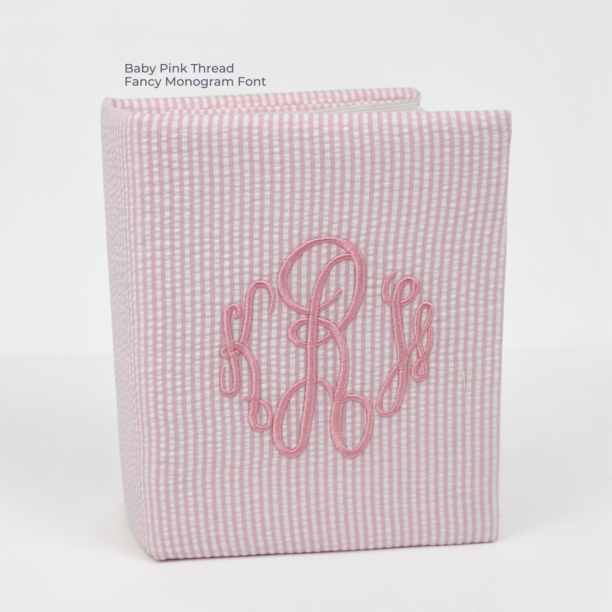 Seersucker Striped Cotton – Small Hardbound Photo Album