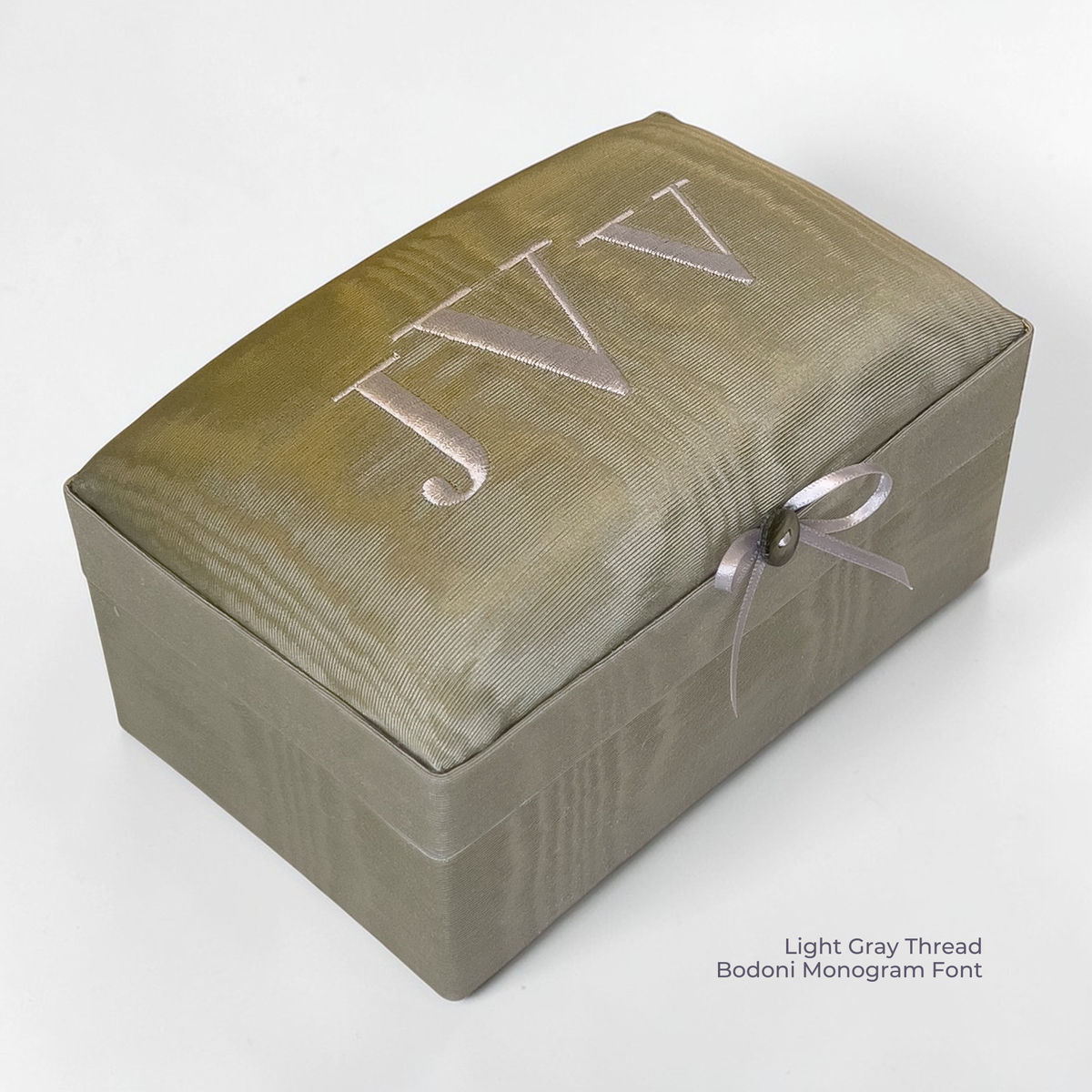 Solid Moiré – Small Baby Keepsake Box
