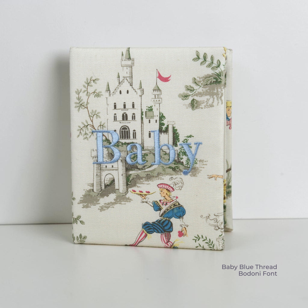 Over the Moon Nursery Rhyme Toile – Small Hardbound Photo Album