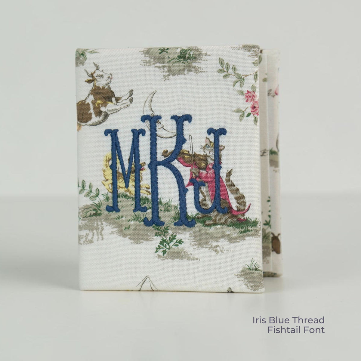 Over the Moon Nursery Rhyme Toile – Small Hardbound Photo Album