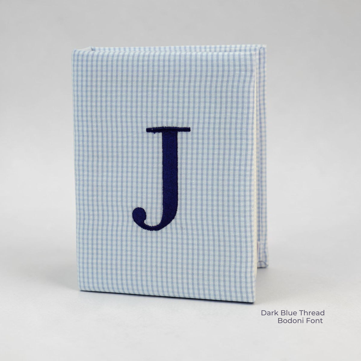 Seersucker Check Cotton – Small Hardbound Photo Album