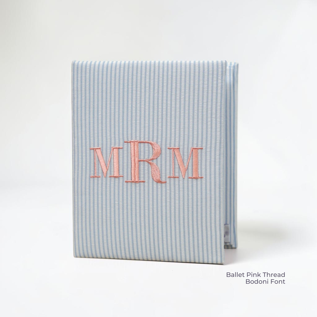 Seersucker Striped Cotton – Small Hardbound Photo Album