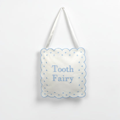 Personalized Tooth Fairy Hanging Sign Pillow