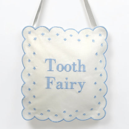 Personalized Tooth Fairy Hanging Sign Pillow