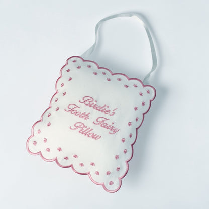 Personalized Tooth Fairy Hanging Sign Pillow