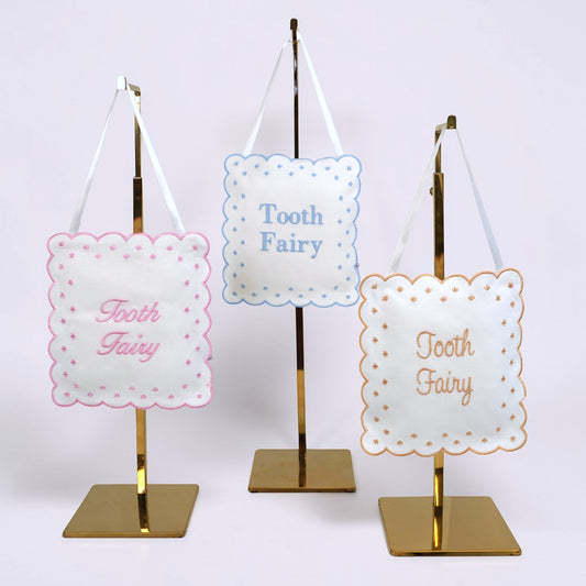 Personalized Tooth Fairy Hanging Sign Pillow