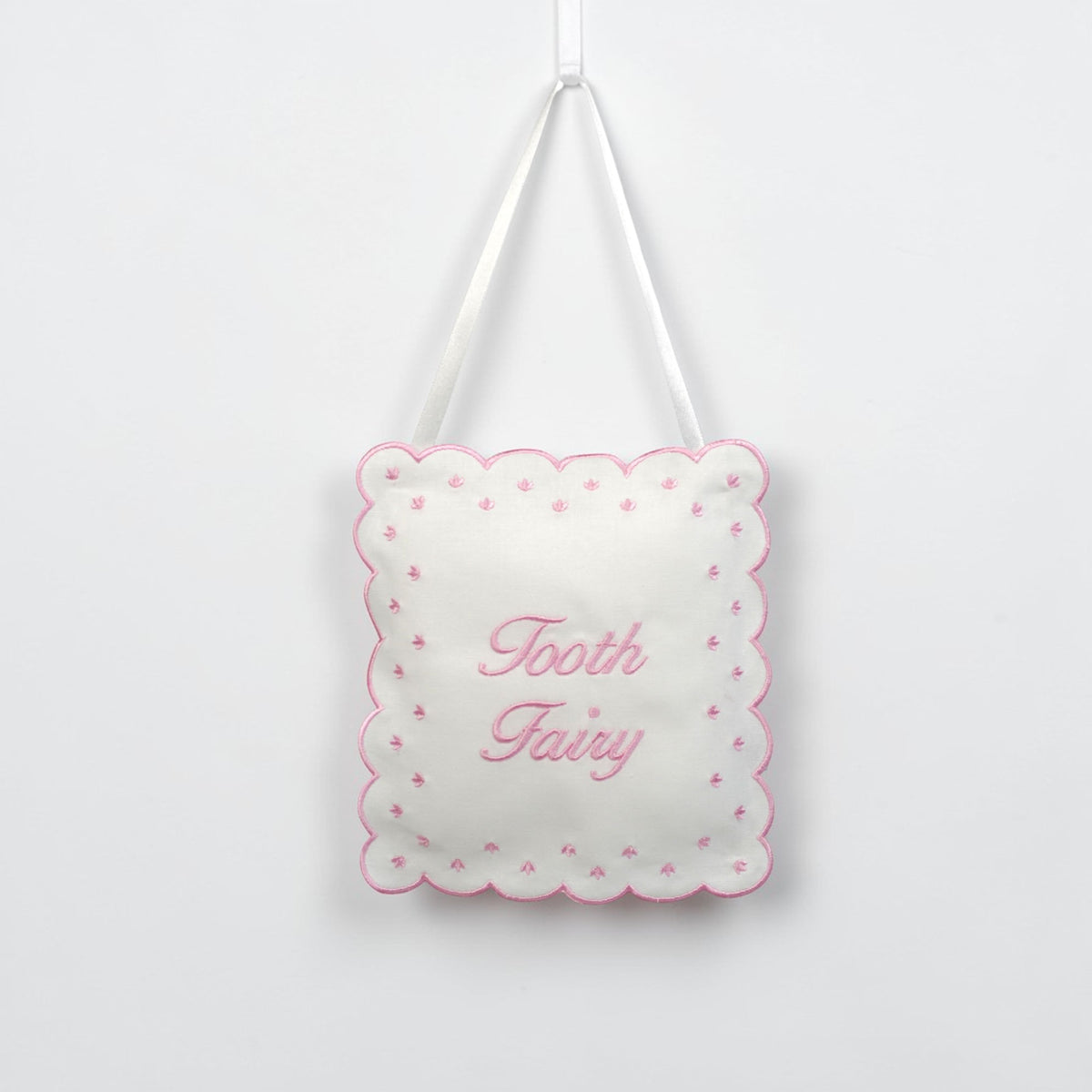Personalized Tooth Fairy Hanging Sign Pillow