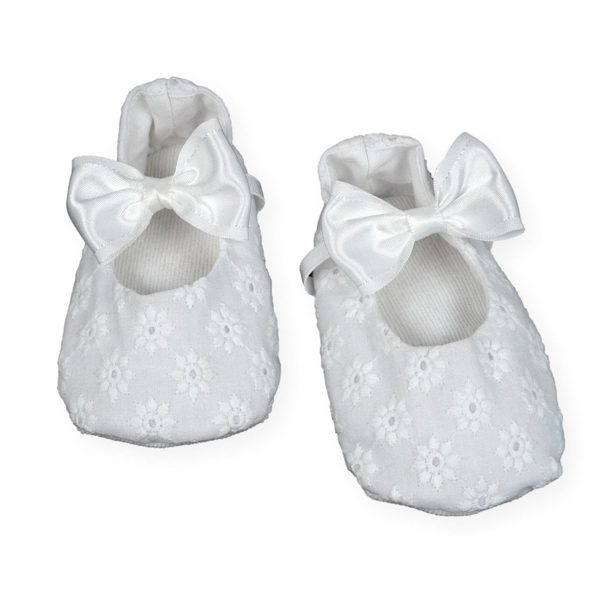 Baby Shoe - Broderie Lace