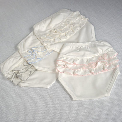 Personalized Baby Bloomers with Ruffles