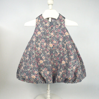 Gray Garden Bubble Dress