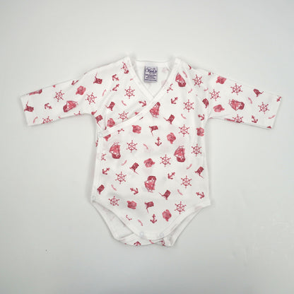 Pirate Print Pima Cotton Baby Layette Set