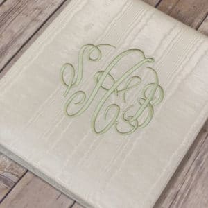Baby Memory Book in Moiré