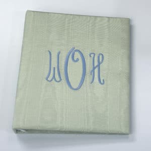 Baby Memory Book in Moiré