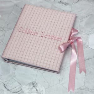 Baby-Memory-Book-KBRE-46-Pink-Thread-Fun-Baby-Pink-Thread