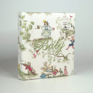 Baby-Memory-Book-KBRE-BG-Multicolored-Toile-Ballantines-Celadon
