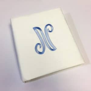 Baby-Memory-Book-KBRE-S1-Candleight-Upright-Monogram-Baby-Blue-Thread