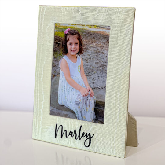 Baby Photo Frame In Baby Moiré